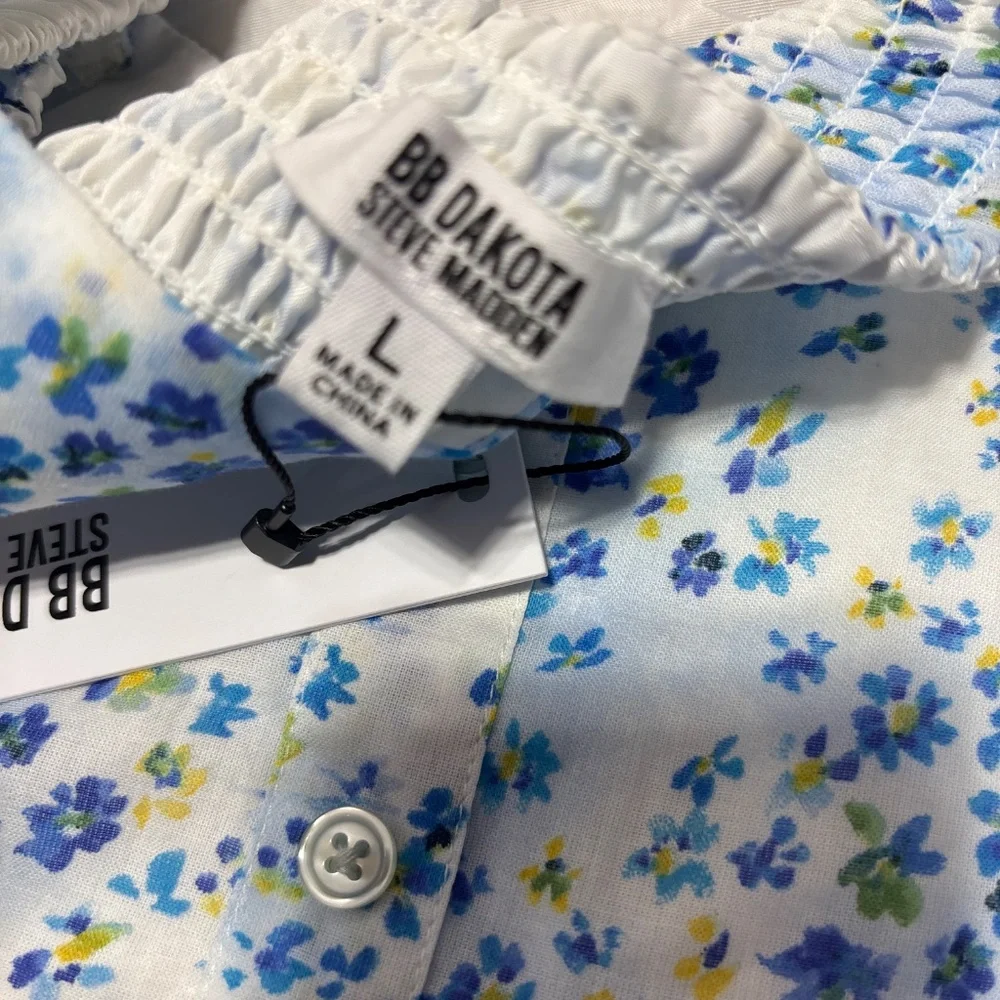 NWT BB Dakota Steve Madden large floral dress - Picture 7 of 11